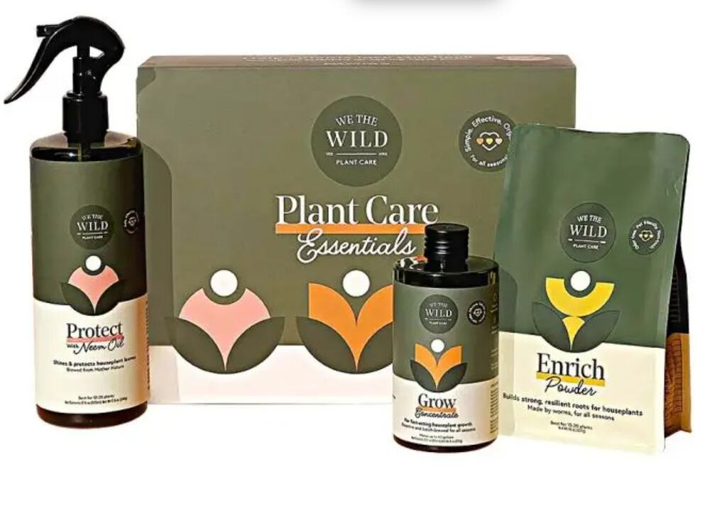 We The Wild Houseplant Essentials Kit – Grow, Protect & Enrich New in box